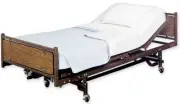 Fitted Hospital Bed Sheets Cotton Fitted Sheet with 200 Thread Count Soft Sta...