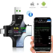 Digital DC Voltmeter Current Voltage USB Tester Detector Power Bank Charger