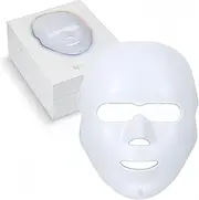7 Color LED Light Therapy Mask for Face - Wireless Red Light Therapy for Anti-Aging, Wrinkles - Blue Light for Acne Treatment - Rechargeable Photon Facial Skin Care Mask for Rejuvenation, Soothing, Even Tone - Home Spa Beauty Gift