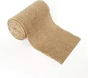 Krafters Korner Natural Burlap Garland, 100% Made of Natural Burlap, Great for Small Upholstery Projects, Birthday Banners, Outdoor Parties, for DIY Arts and Crafts of All Types - Brown (12Cmx9M)