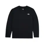 【THE NORTH FACE】TNF 北臉 休閒 吸濕排汗防曬 長袖上衣 M BREEZE L/S TEE - AP 男 黑(NF0A89ZYJK3)