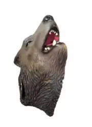 Howling Wolf Latex Halloween Costume Adult Mask Cosplay Archie McPhee NWT