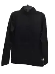 Solaris Active Tech Fleece Sweatshirt , BLACK , XL