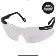 Smith & Wesson 19794 Magnum Shooting Safety Glasses Clear Anti-Fog Lens ANSI Z87