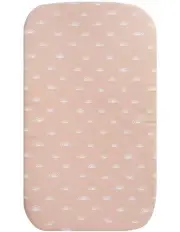 [LIVING TEXTILES] Bedside Sleeper Fitted Sheet in 1 Pack in Dusk Rainbow/Bohemian Bliss