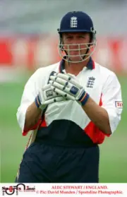 Alec Stewart England Old Player Cricket Photo 23