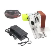 DIY Micro Belt Machine Electric Mini Polishing Sanding Machine Bench Sander new