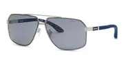 Chopard SCHG89 0579 Men's Sunglasses Silver Size 66