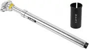 Bike Suspension Seat Posts,Bike Seat Tube 27.2MM,28.6MM,30.0MM,30.4MM,30.8MM,30.9MM,31.6MM,31.8MM,33.9MM * 350MM,Aluminum Seatpost for Mountain Bikes and City Bikes,28.6MM