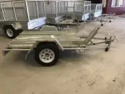 motorbike trailer Galvanised 7x5