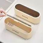 With Drain Tray Chopstick Box Large Capacity Cutlery Storage Box