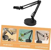 Phone Stands and Holders Adjustable: Tablet Cell Phone Holder 360 Degree Swivel Angle Rotation for iPhone, Samsung, Google Pixel, Moto or Other 4.2"-7.1" Devices