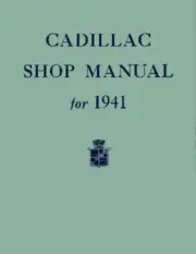 1941 Cadillac Service Shop Repair Manual Book Engine Drivetrain Electrical Guide (for: Cadillac)