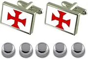 [Select Gifts] Shirt Dress Studs Sucre City Bolivia Flag Cufflinks