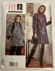 Vogue V1592 Sewing Pattern ALL SIZES - SANDRA BETZINA Coat Dress & Top