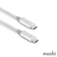在飛比找momo購物網優惠-【moshi】Integra強韌系列 USB-C 充電編織線