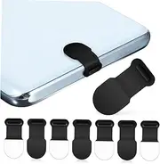 KALLORY 8Pcs USB C Dust Plugs Premium Type Caps Dust Protectors for Phones Lightweight Compact Design Compatible with Type C Devices