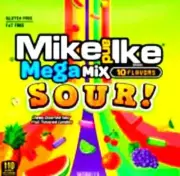 Sour Mega Mix Mike and Ike Candy 2 LBs Bulk Vending Candies FREE SHIP!