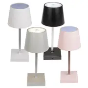 Dimmable touch table lamp battery 6-18 hours table lamp LED USB wireless lamp NEW,New for 2024 zw pink