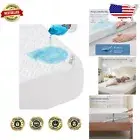 Elegant King Size Waterproof Mattress Protector - Noiseless & Breathable Cover
