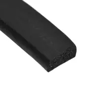 EPDM Foam Rubber Seal Strip, Weather Stripping for Door and Window, Sound Proof