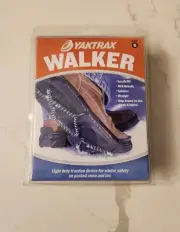 Yaktrax Walk Winter Snow Ice Traction - Small US Men's 5-8.5, Women's 6.5-10.