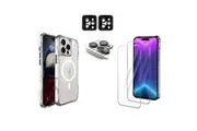 iCoverLover For iPhone 16 Pro Max Case Compatible with MagSafe + 2X Screen + 2X Camera Protectors
