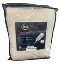 Serta Heated Throw Blanket - Reversible Fleece to Sherpa Electric Blanket
