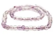 Pastel Round Amethyst Beads 6-8mm Purple Gemstone 16 Inch Strand