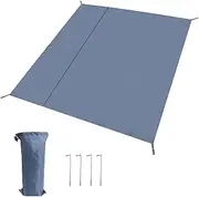Tent Floor Mat | Waterproof Camping Tent Carpet Mat - Tear-Resistant Quick-Drying Rugs with Storage Bag, Sleep Pad for Porch Hiking Patio Balcony Picnic Deck