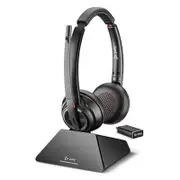 Poly Savi S8220 UC D200 USB-C Binaural DECT Wireless Headset 209815-02