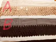 Sequins Mesh Trim for Sewing/Crafts/Dance-wear/4" Wide