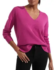 Hobbs London Hazel V Neck Sweater