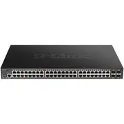 D-Link DGS-1250-52XMP - 52-Port Gigabit Smart Managed PoE