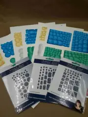 TATTERED LACE Gems Dies, includes princess, emerald, round Diamonds, & Charisma