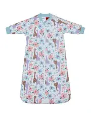 [Snugtime] Printed Long Sleeve Padded Sleeping Bag in Giraffe