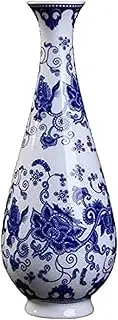 Chinese Blue and White Porcelain Mini Ceramic Vases, Flower Arrangement Container, Ikebana or Table Top Ornaments Display Vase for Flowers