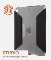 STM Studio Case Apple iPad mini 5th Gen/mini 4 BLACK STM-222-161GY-02 BRAND NEW