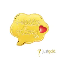 在飛比找誠品線上優惠-【Just Gold 鎮金店】Kitty Bear 黃金單耳