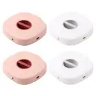 4 Pcs Data Cable Storage Box Charging Cord Holder Winder Management Case