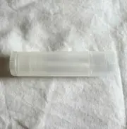 25 Piece Empty Lip Balm / Lip Gloss Container / Tube with Cap - Clear