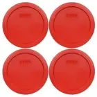 Pyrex Poppy Red Lid for 4 Cup 950mL Glass Bowl Microwave Dishwasher Safe