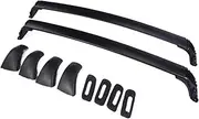 Compatible for Toyota Highlander 2015 2016 2017 2018 2019 2020 Roof Rack Top Luggage Rail Racks Bars Cross Bar Upgrade Refits(Black)