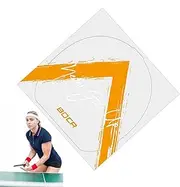 Table Tennis Racket Sticky Film Sheets - Anti-Static Table Tennis Racket Sticky Film Sheets | Transparent Rubber Protector | Paddle Rubber Protective Film for Ball Paddles and Racquet