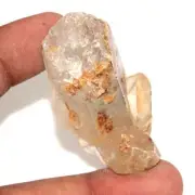 37gm Natural Crystal Rough (Lemurian Quartz) Gemstone Obelisk Point 45X30mm l549
