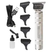 Barbasol CBT16002SLV Zero Gap Rechargeable T-blade Trimmer