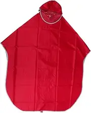 Kisangel Hooded Rain Coat for Bike Riding Lightweight Scooter Cover Waterproof Rain Cape for Men Women