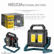 High Power LED Flashlight Waterproof Fishing Lantern Torch USB Rechargeable Powe