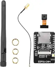 Voniecop ESP32-CAM-MB USB ESP32 Serial to WiFi ESP32 CAM Development Board CH340G 5V Bluetooth+OV2640 Camera+2.4G Antenna IPX