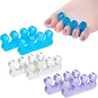 Reppkyh 6 Pcs Gel Toe Separators for Correct Bunion, Bunion Corrector for Wom...